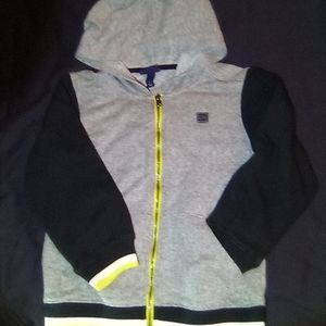 Calvin Klein Boys Hoodie Grey/Black Size 6